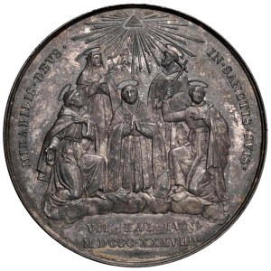 Medals - Gregory XVI (1831-1846) Annual Medal 1839 An....