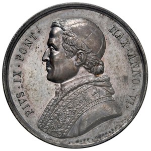 Medals - Pio IX (1846-1878) Medaglia annuale 1851 An. VI Po...