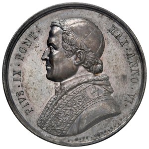 Medals - Pius IX (1846-1878) Annual Medal 1851 An. VI Po...