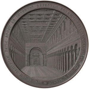 Medals - Pio IX (1846-1878) Medaglia coniata di grande modu...