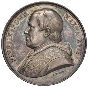 Medals - Pius IX (1846-1878) Annual Medal 1862 An. XVII ...