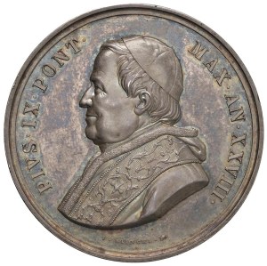 Medals - Pius IX (1846-1878) Annual Medal An. XXVIII Int...