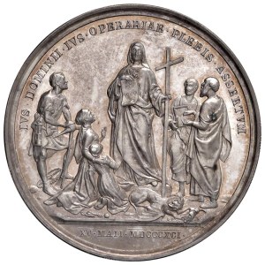 Medals - Leo XIII (1878-1903) Annual Medal 1891 An. P...