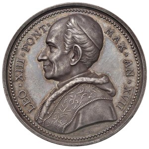 Medals - Leone XIII (1878-1903) Medaglia annuale 1894 An. X...