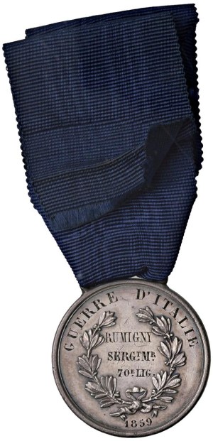 Medals - Victor Emmanuel II Medal 1859 Military Valor...