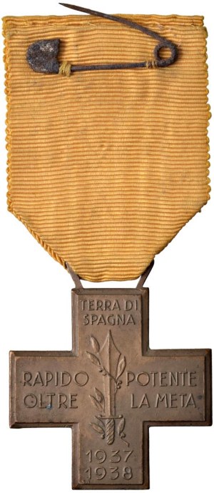 Medals - Kingdom of Italy for the Campaigns of Spain Cross 193...