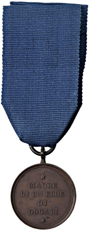 Medals - White Cross Medal 1887 Mother of a Hero of Dog...