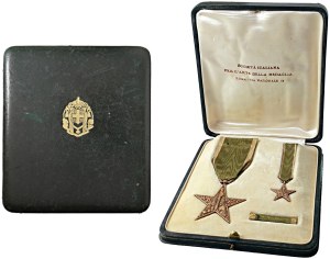 Medals - Kingdom of Italy Star of Rural Merit Set 20th c...