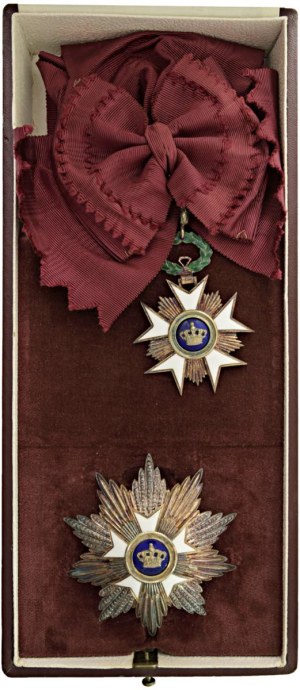 Medals - BELGIUM Order of the Crown Grand Cross Set. Prod...