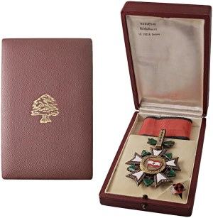 Medals - LEBANON National Order of the Cedar Commendation Cross...
