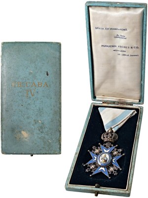 Medals - SERBIA Order of St. Sava Milan Obrenovich IV (186...