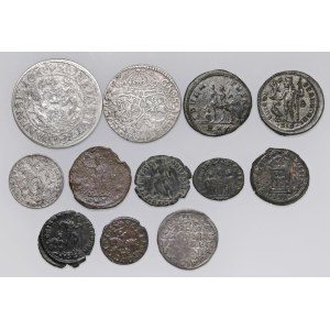 Lots - § Lotto di 12 monete antiche e moderne. Non si acc...