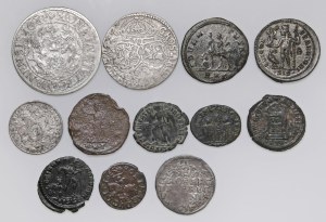 Lots - § Lot of 12 ancient and modern coins. Not acc...