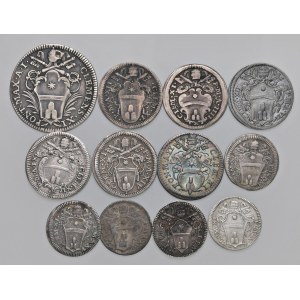 Lots - Clemente XI (1700-1721) Resto di collezione compos...