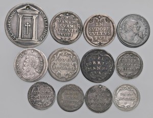 Lots - Clement XI (1700-1721) Remainder of collection compos...