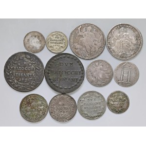 Lots - Resto di collezione composto da 12 monete: 1) Clem...