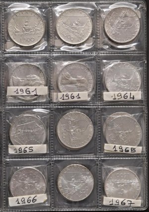 Lots - ITALY Republic lira coinage (1946-2001) ...