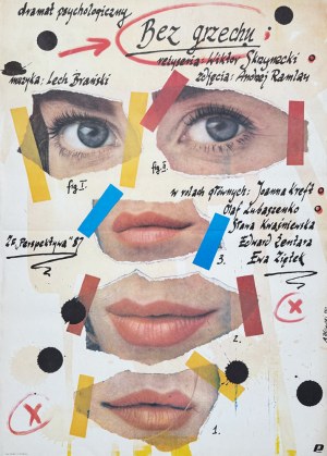 Andrzej Pągowski, Without Sin, movie poster, 1988