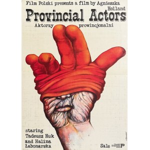 Andrzej Pągowski, Aktorzy prowincjonalni. Provincial Actors, plakat filmowy, 1979