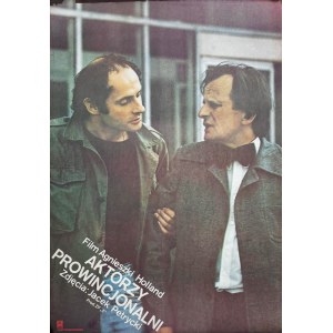 Aktorzy prowincjonalni, plakat filmowy, 1979