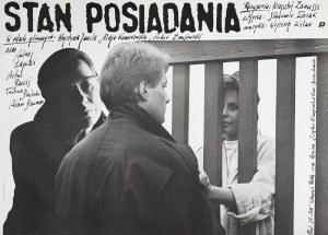 Andrzej Pągowski, State of possession, movie poster, 1989