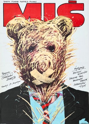 Andrzej Pągowski, Teddy Bear, movie poster, 1980