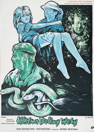 Witold Dybowski, Curse of the Snake Valley, movie poster, 1988