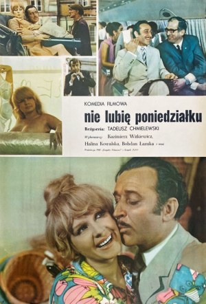 I don't like Monday, movie poster, 1971