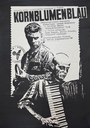 Jakub Erol, Kornblumenblau, movie poster, 1988
