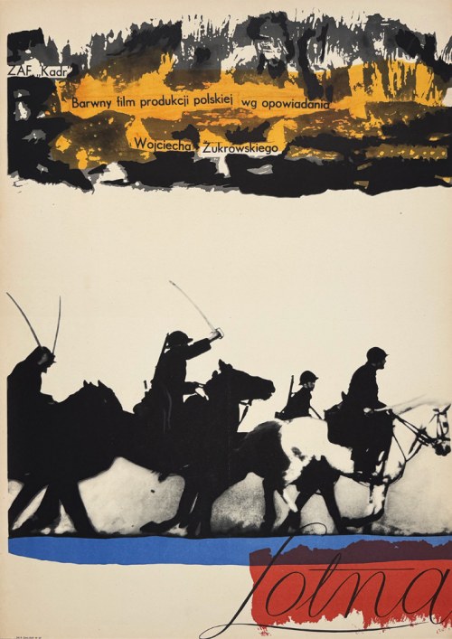 Wojciech Zamecznik, Lotna, plakat filmowy, 1959