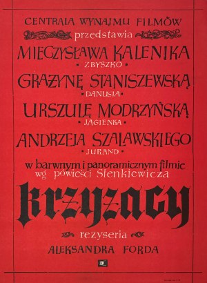 Teutonic Knights, movie poster, 1960