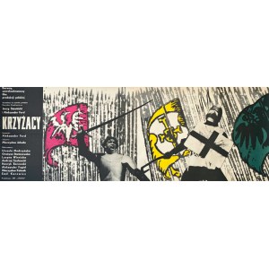 Jan Lenica, Krzyżacy, plakat filmowy, 1960