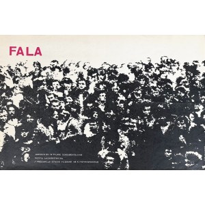 Fala. Jarocin '85, plakat filmowy, 1986