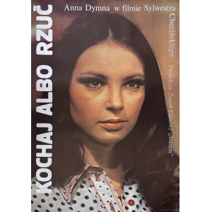 Jakub Erol, Kochaj albo rzuć, plakat filmowy, 1977