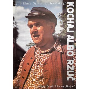 Jakub Erol, Kochaj albo rzuć, plakat filmowy, 1977