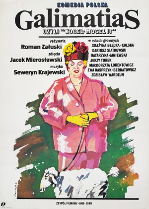 Grzegorz Marszałek, Galimatias, czyli kogel-mogel II, movie poster, 1989