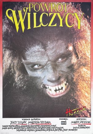 Miroslaw Adamczyk, Return of the Wolf, movie poster, 1990