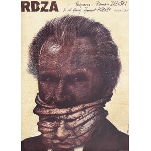 Rdza, plakat filmowy, 1982