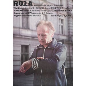 Rdza, plakat filmowy, 1982