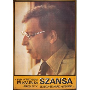 Marek Płoza - Doliński, Szansa, plakat filmowy, 1979