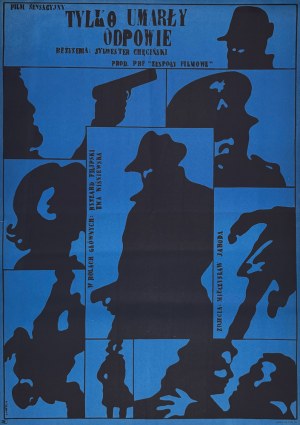 Waldemar Swierzy, Only the dead will answer, movie poster, 1969