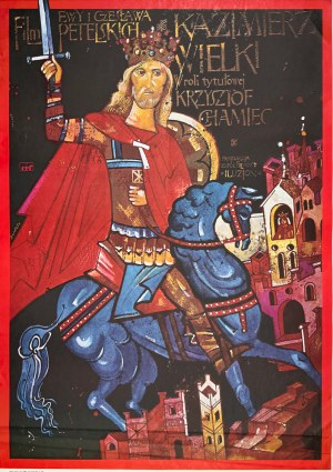 Waldemar Swierzy, Kazimierz the Great, movie poster, 1975
