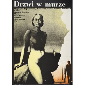 Mieczysław Wasilewski, Drzwi w murze, plakat filmowy, 1973