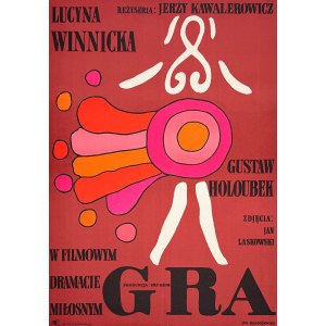 Jan Młodożeniec, Gra, plakat filmowy, 1969