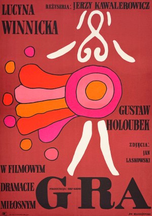 Jan Młodożeniec, Game, movie poster, 1969