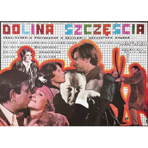 Andrzej Pągowski, Dolina szczęścia, plakat filmowy, 1984