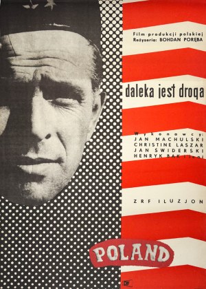 Maurycy Stryjecki, Far is the way, film poster, 1963