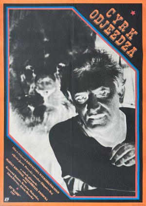 Janusz Obłucki, The circus is leaving, movie poster, 1987