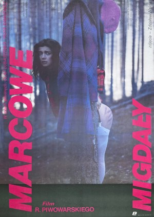Halina Piwowarska, March Almonds, movie poster, 1989