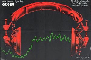 Edward Lutczyn, Voices, movie poster, 1981